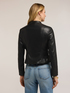 Veste courte avec zip et col mao image number 1