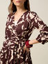 Patterned cotton midi shirtdress image number 2
