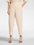 Stretch cotton balloon trousers image number 2