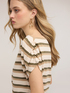 Lurex-Streifenshirt image number 3