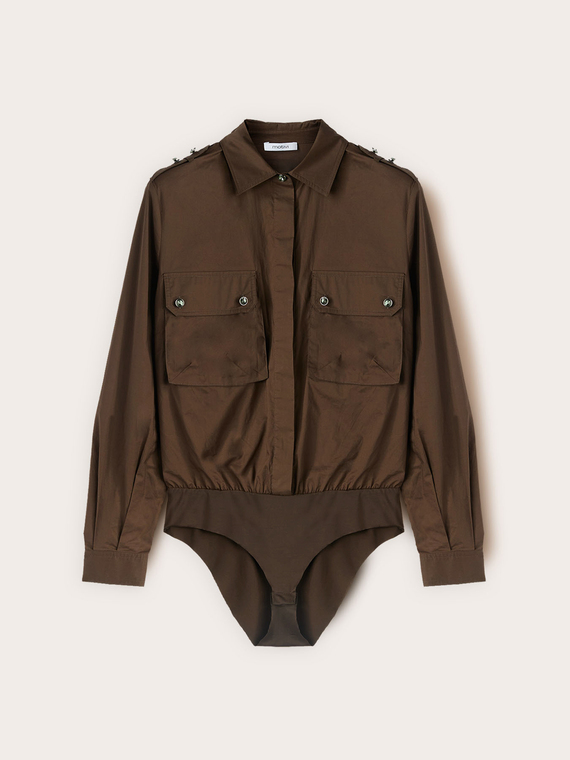Camicia a body military