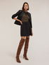 Pleated skirt with pocket pattern image number 0