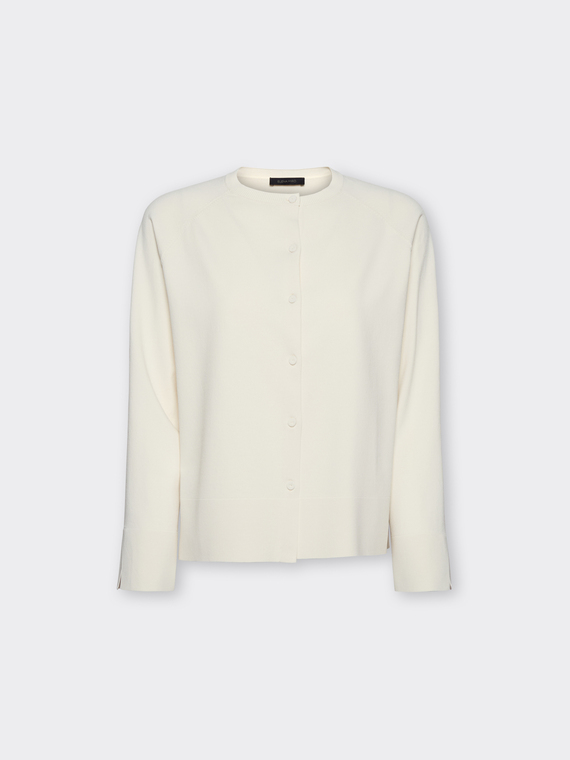 Cardigan gola redonda