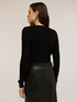 Ribbed jumper with epaulettes image number 1