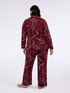 Pajama set with chain print in cotton jersey image number 1