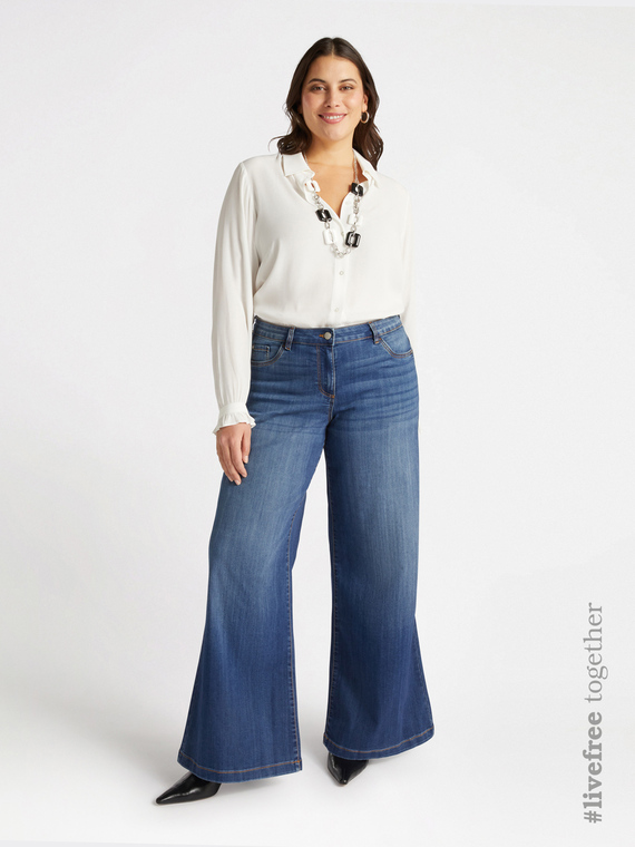 Hemdbluse mit Viskose LENZING™ ECOVERO™