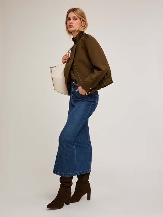 Giacca bomber satin