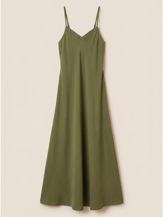 Rochie lungă lingerie din satin