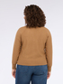 Cardigan in maglia fine con paillettes image number 1