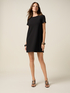 Robe regular en tissu fluide image number 0