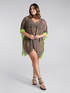 Kaftan mit gepunktetem Muster image number 1