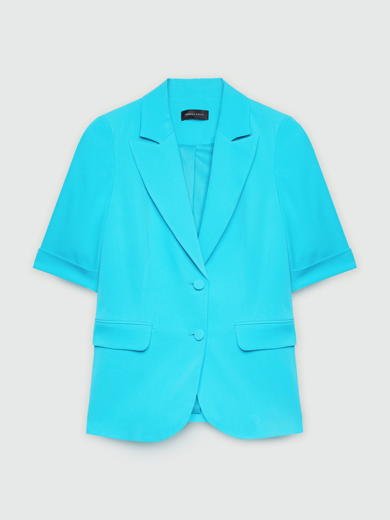 Short sleeve blazer