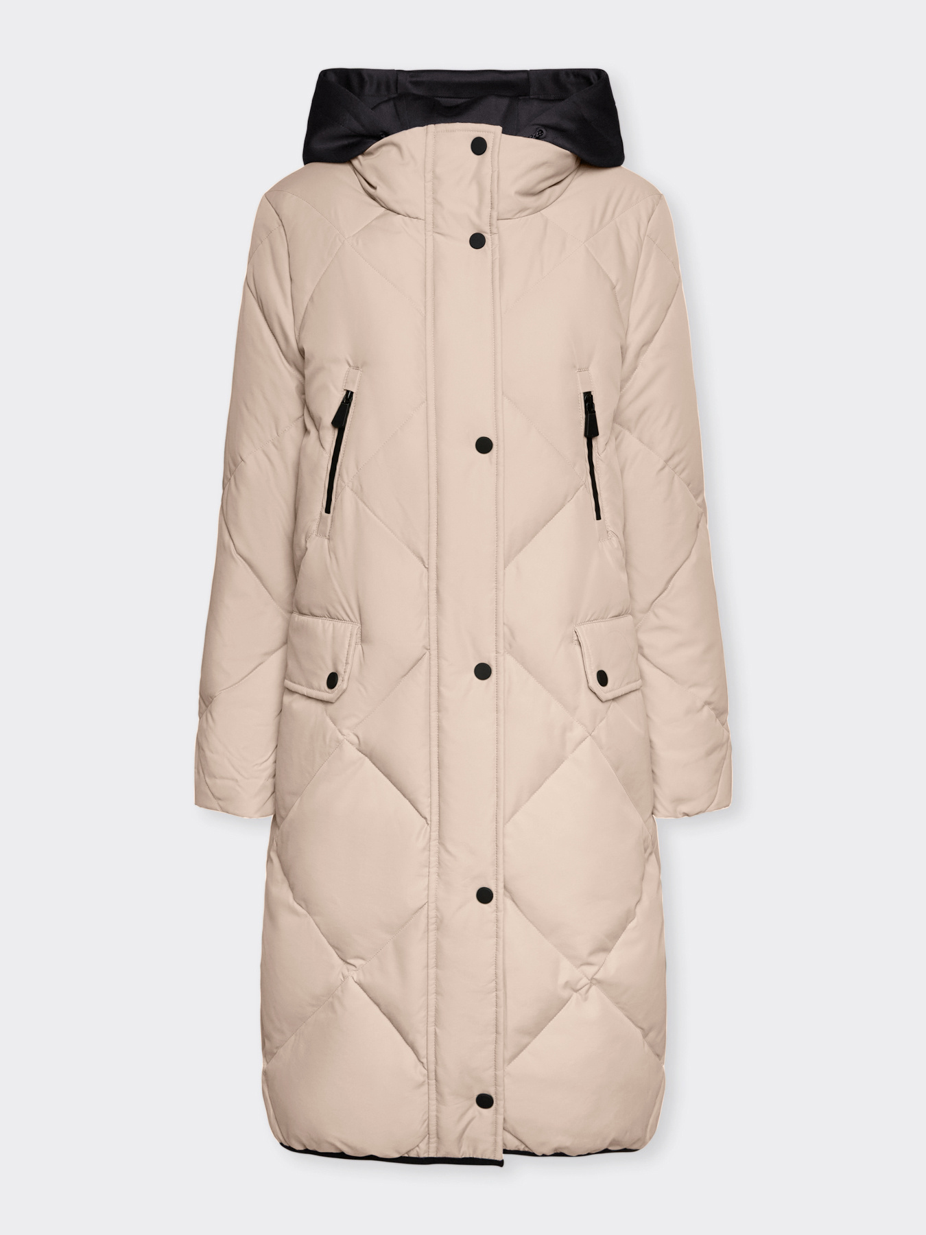 Matte nylon down jacket image number 4