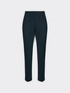 Milano knit fabric slim-fit trousers image number 4