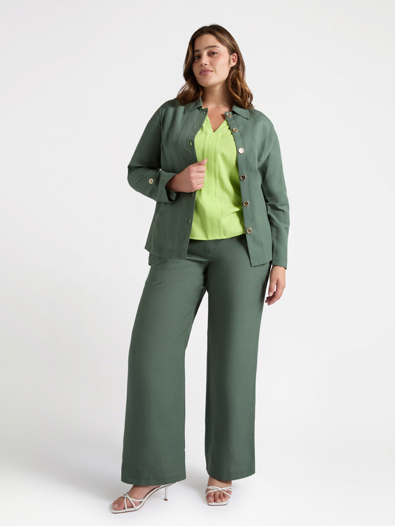 Pantalon jambe large