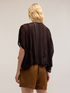 Poncho din tricot lurex image number 2