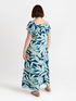 Kleid aus bedruckter Viskose LENZING™ ECOVERO™ image number 1