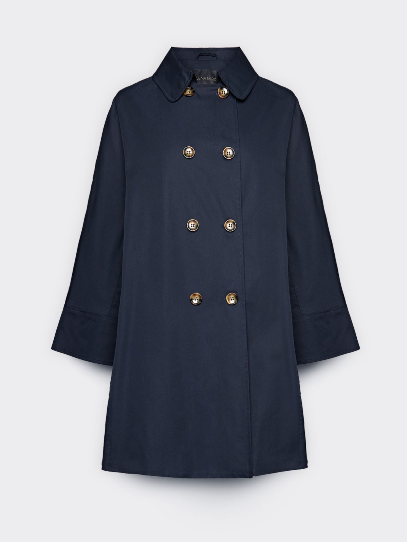 Zweireihiger Trenchcoat aus Gabardine image number 4