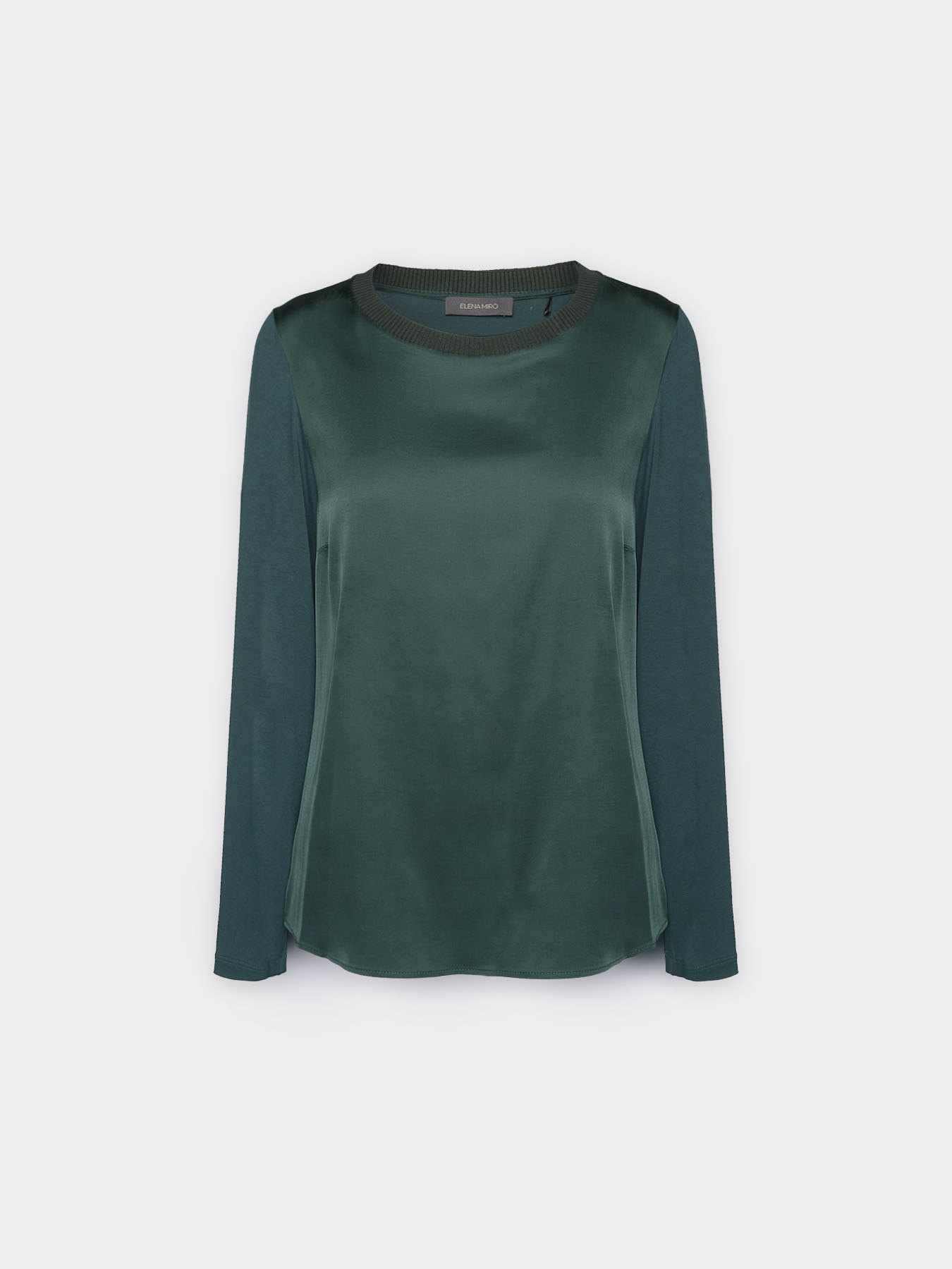 T-shirt in due tessuti image number 4