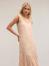 Long lace dress with slip image number 3