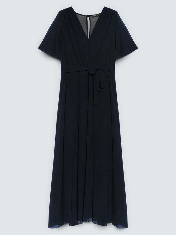Vestito Dream in georgette con scollo a V