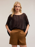 Poncho din tricot lurex image number 3