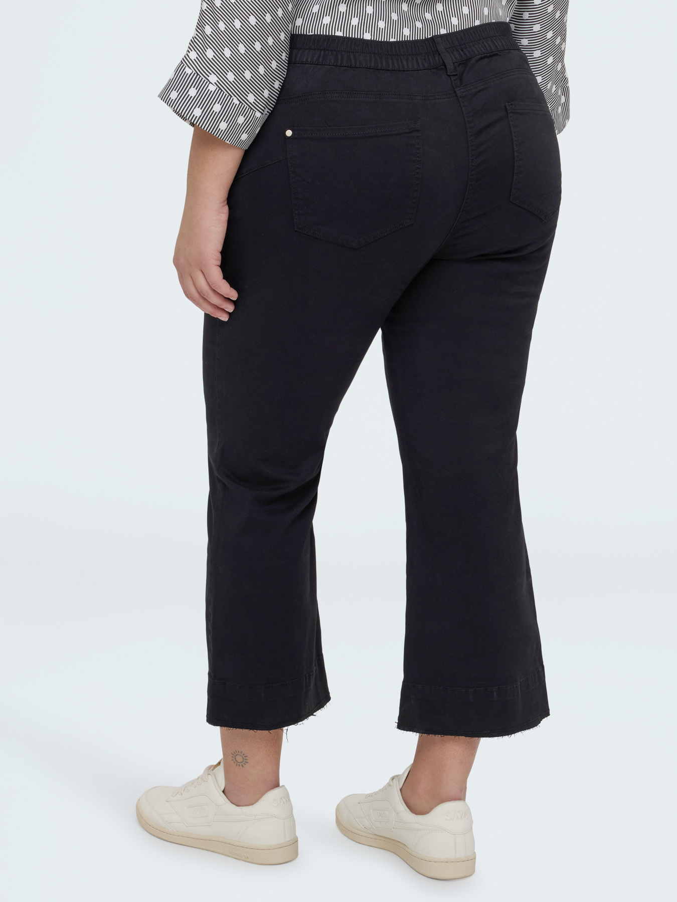 Kick Flare Hose aus Baumwolle image number 1