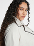 Trench coat with contrasting trims image number 4
