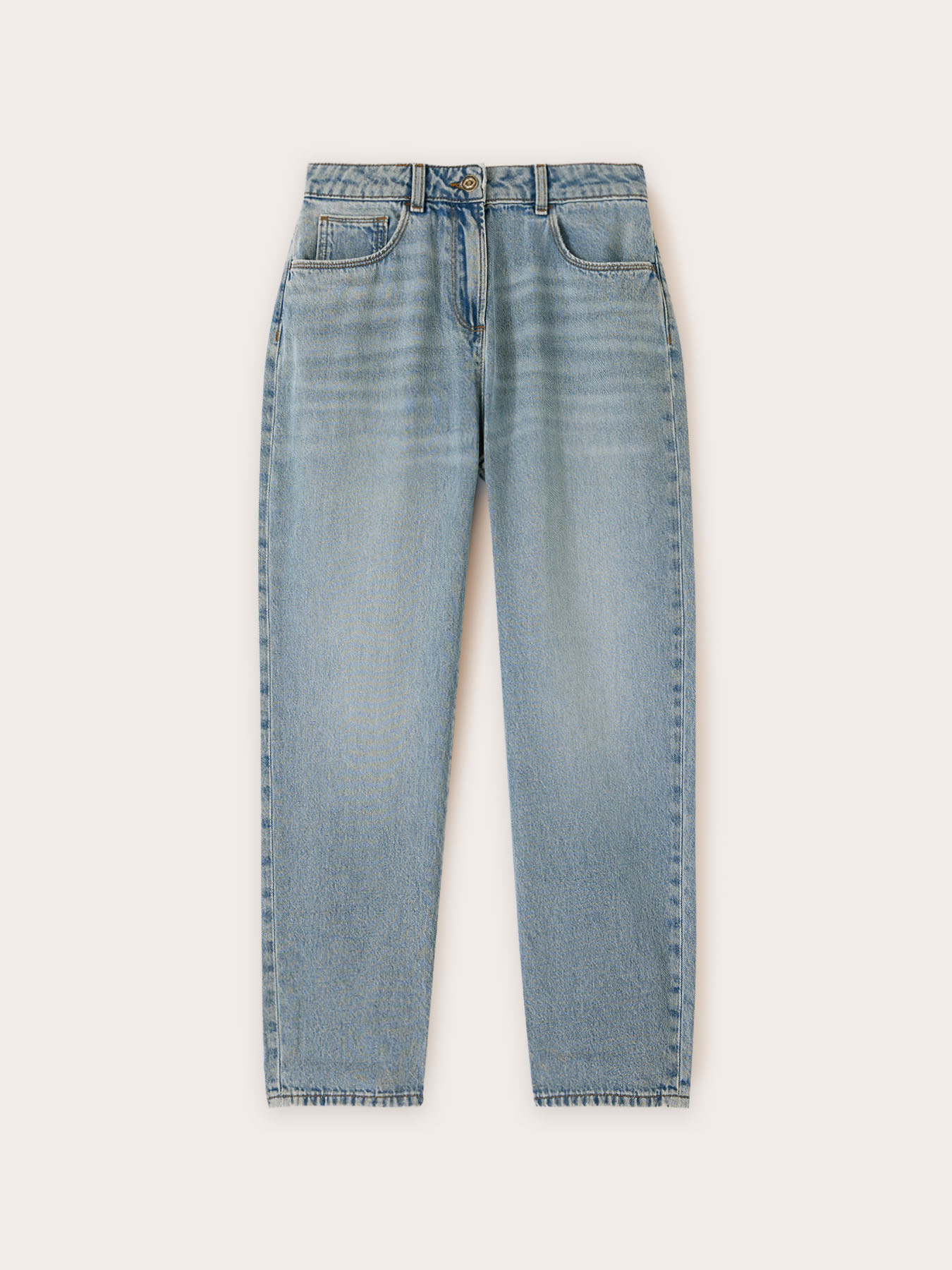 Boyfriend-Jeans stone bleached image number 0