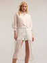 Long pinstriped shirt image number 0