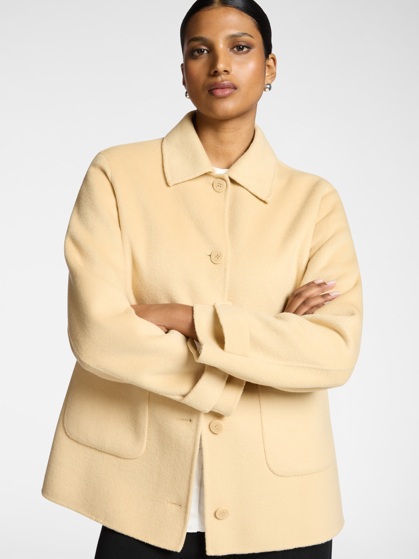 Cappotto corto double