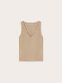 Satin tank top image number 4