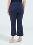 Kick-Flare-Hose aus leichter Baumwolle image number 1