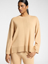 Viscose blend crew neck jumper image number 0