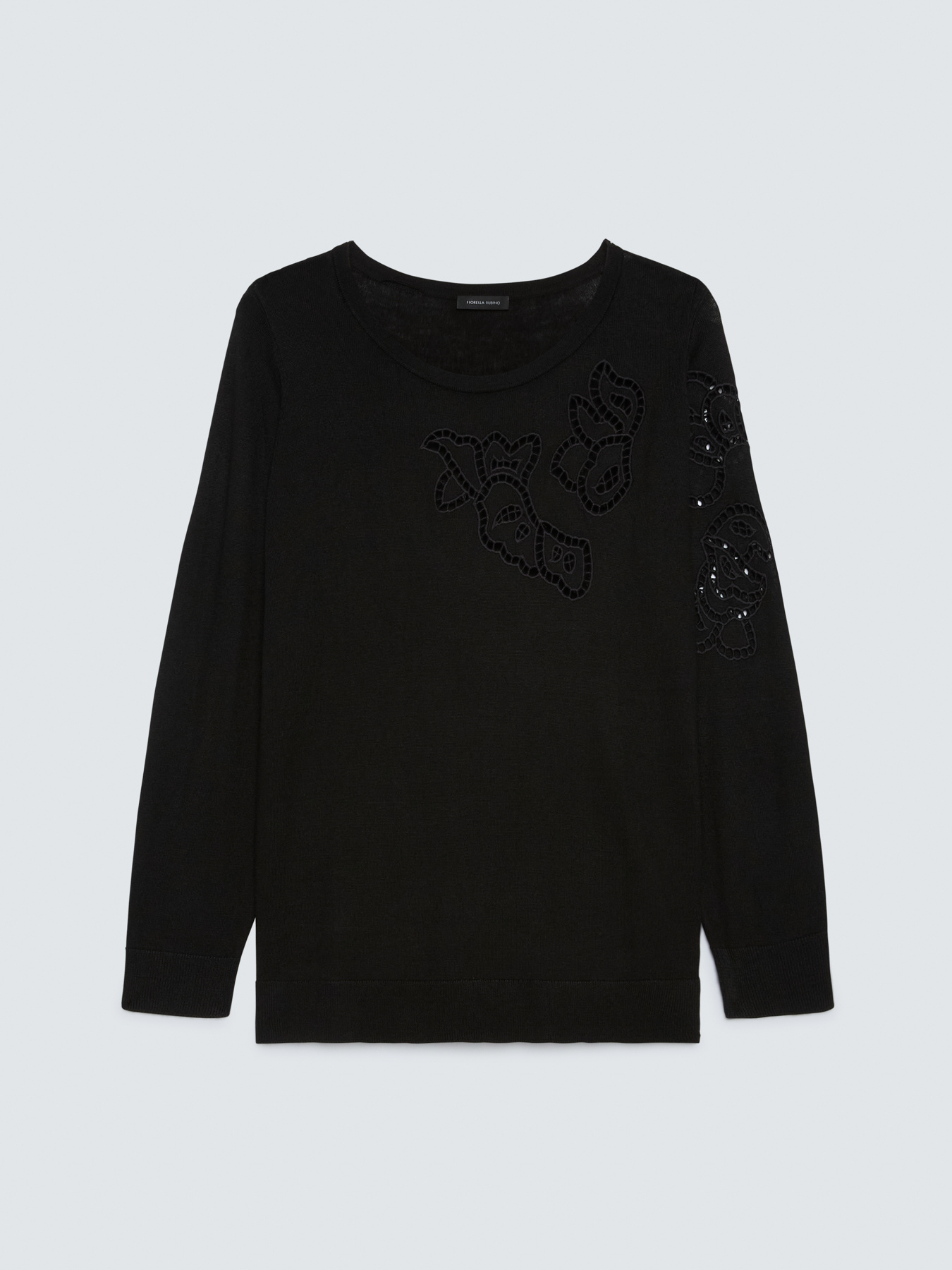 Strickpullover mit Lochmuster image number 4