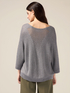Viscose blend lurex sweater image number 1