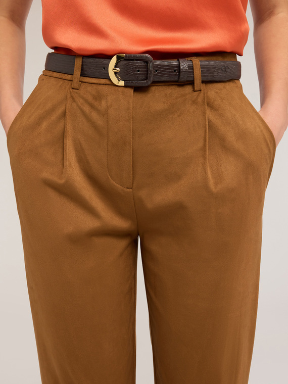Belt with buckle