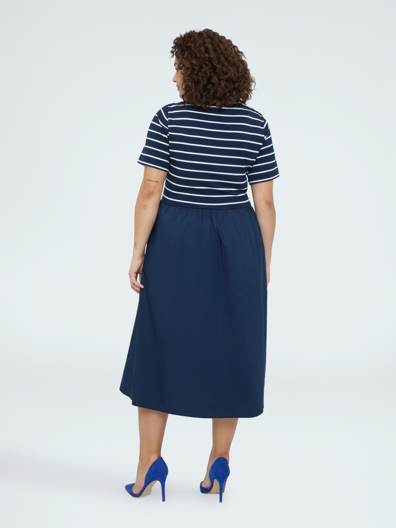 Vestito ibrido linea ad A image number 1