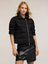 Heavy short down jacket with high collar image number 2