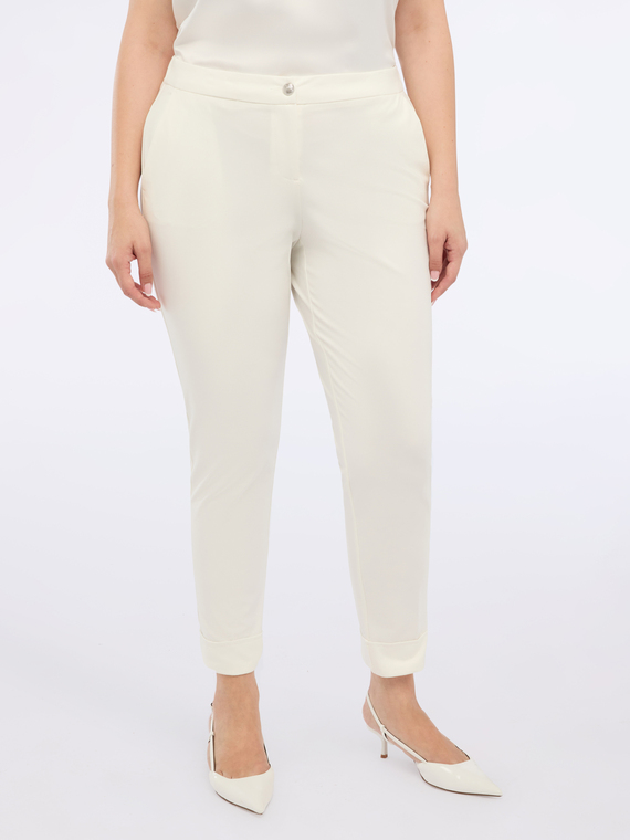 Pantalon New York en point de Milan