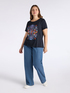 T-shirt with majolica print image number 2