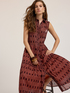 Ethnisches Muster-Hemdblusenkleid image number 3