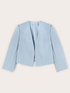 Structured jacket in cady crepe image number 4