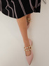 Ballerina flats with shimmer straps image number 3