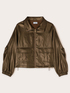 Bomber in tessuto spalmato image number 4