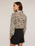 Blusa in chiffon fantasia floreale image number 2