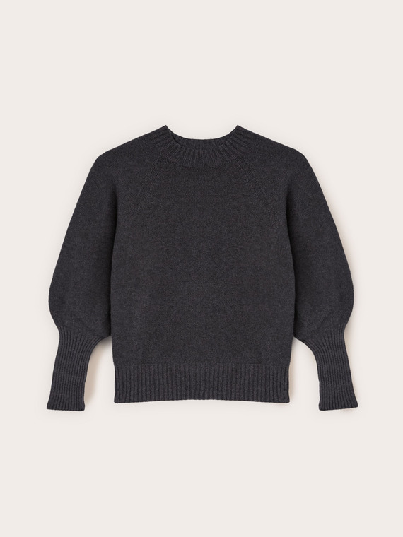 Maglia con maniche volume