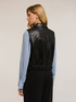 Coated fabric gilet image number 1