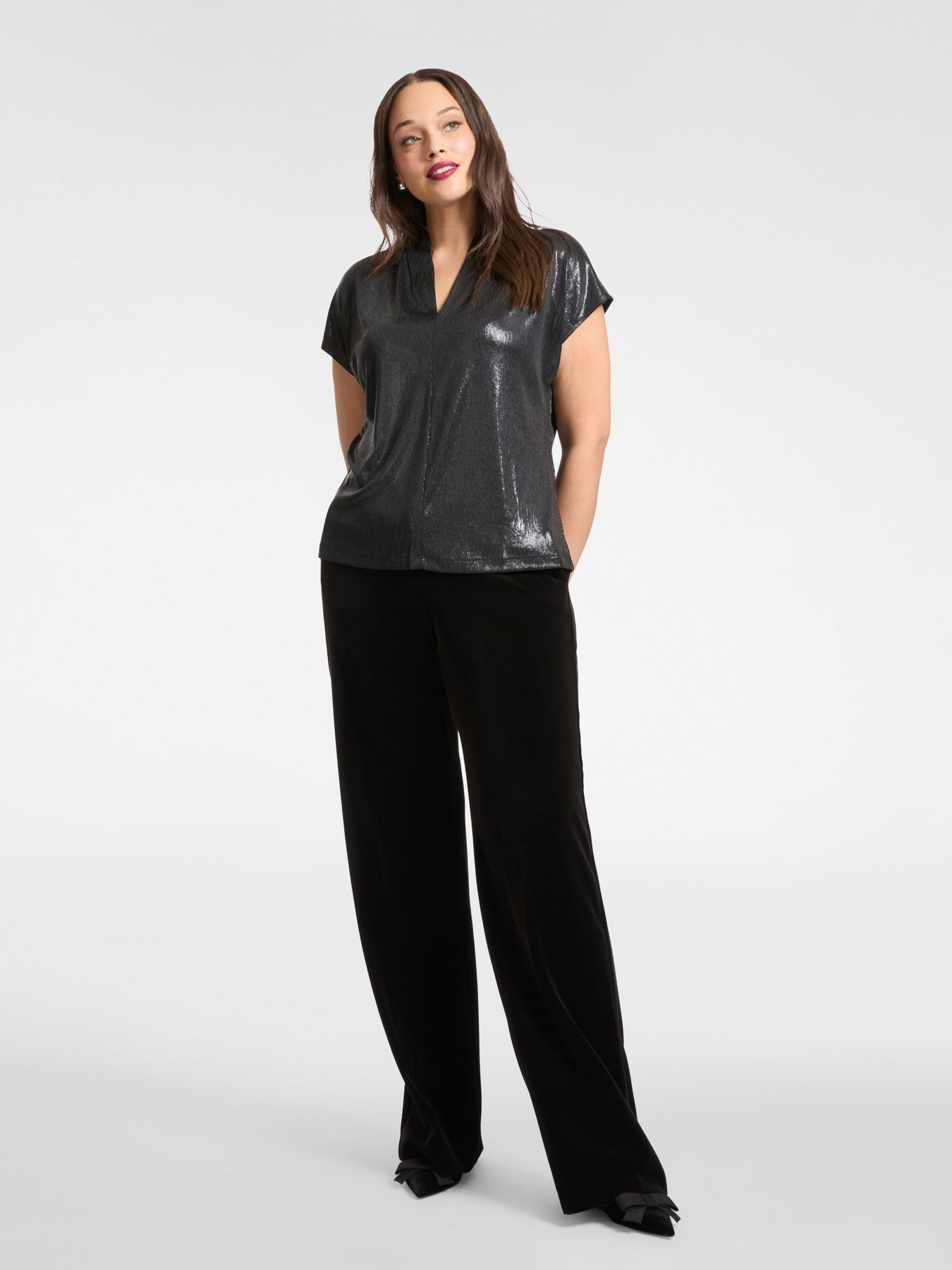 T-shirt en jersey laminé image number 3