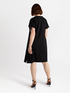 Dress with drawstring on the shoulders image number 1
